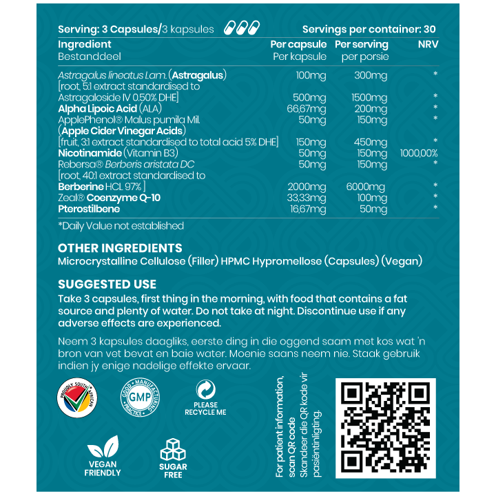 NutriViva Vaculox ™ Advanced Cardiovascular Health Complex