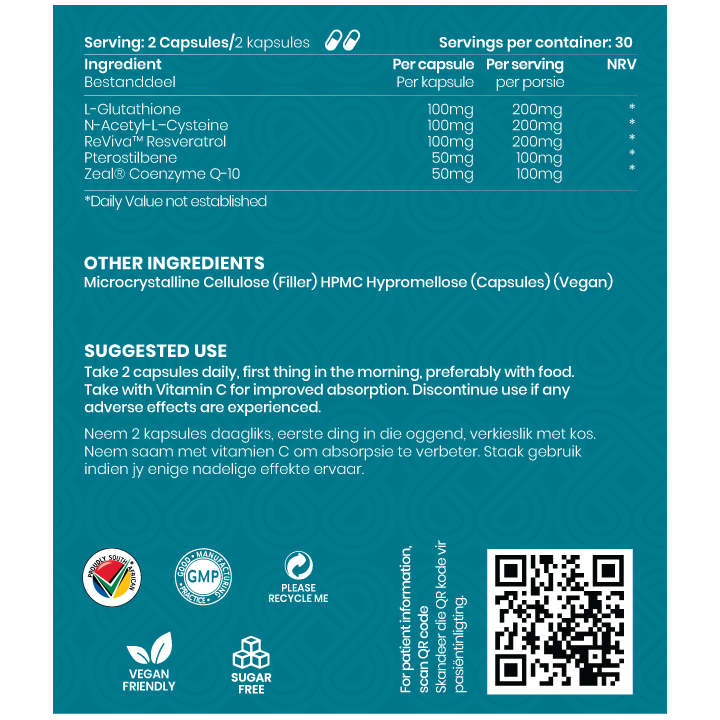 NutriViva OxiMAX ™ Advanced Antioxidant Complex