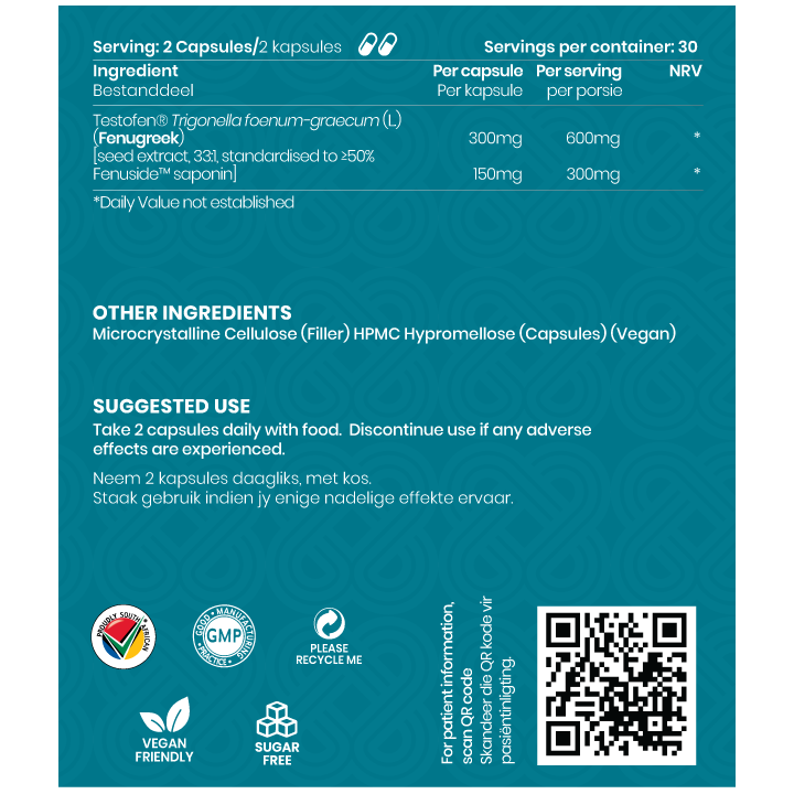 NutriViva TESTO-600™ Advanced Testosterone Booster