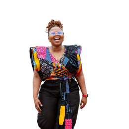 Top: Patchwork Wrap Around Top