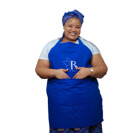 Rich Mak' Apron: Royal Blue