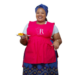 Rich Mak' Apron: Cerise pink