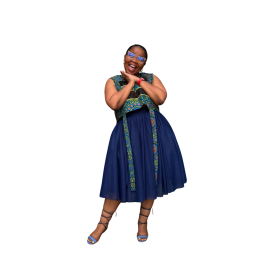 StitchedByInga - Stitched By Inga - Skirt: Navy blue tutu