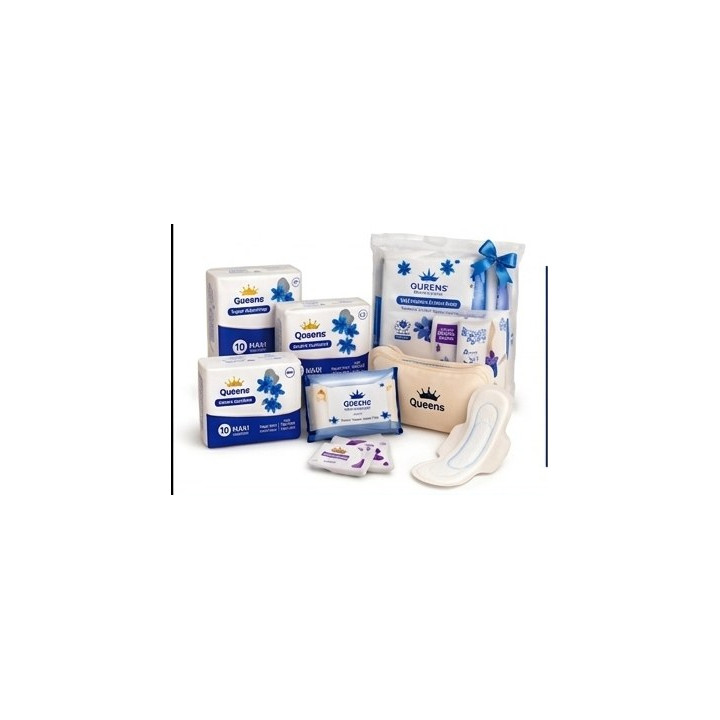 Queens Sanitary Pads 12 X 10's