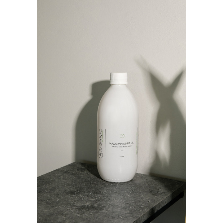 Auganic Coldpressed Raw Macadamia nut oil