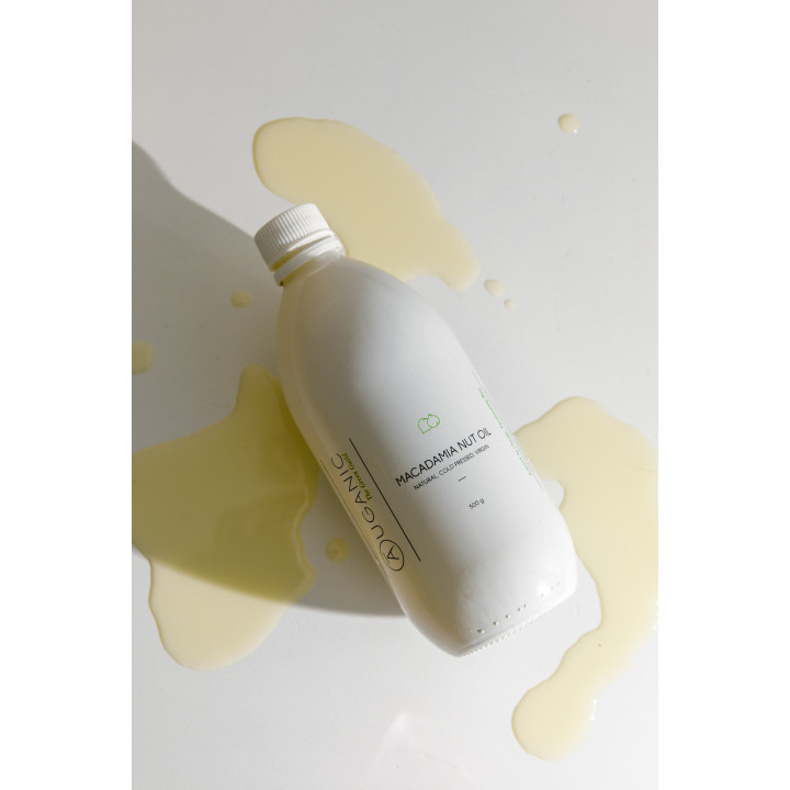 Auganic Coldpressed Raw Macadamia nut oil