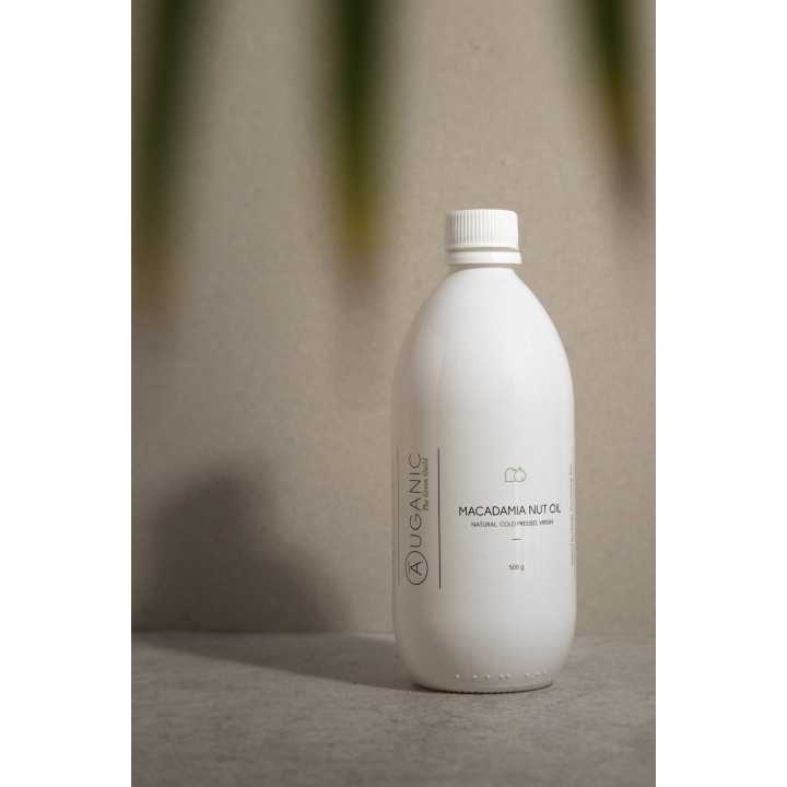 Auganic Coldpressed Raw Macadamia nut oil