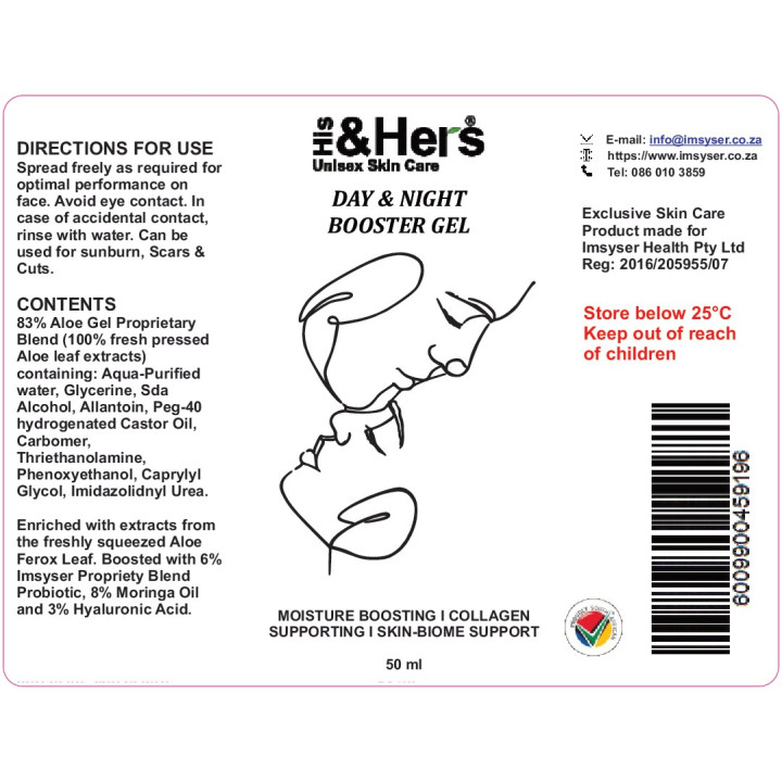 His&Hers Day & Night Booster Gel 50ml
