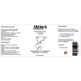 His&Hers Pro-hair & Pro-nail + D Biotin Capsules 60's