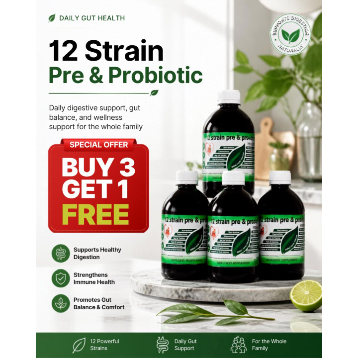 Bulk Offer Imsyser 12 Strain Pre&Probiotic Liquid 500ml