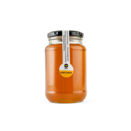 Honey: Round Glass Jar