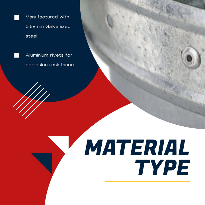 Windmaster International - Tornado (300 mm) [Galvanised]
