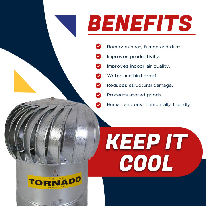 Windmaster International - Tornado (350 mm) [Galvanised]