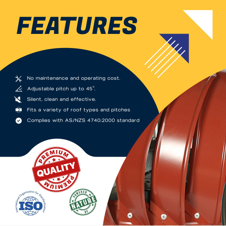 Windmaster International - Tornado (350 mm) [Galvanised]
