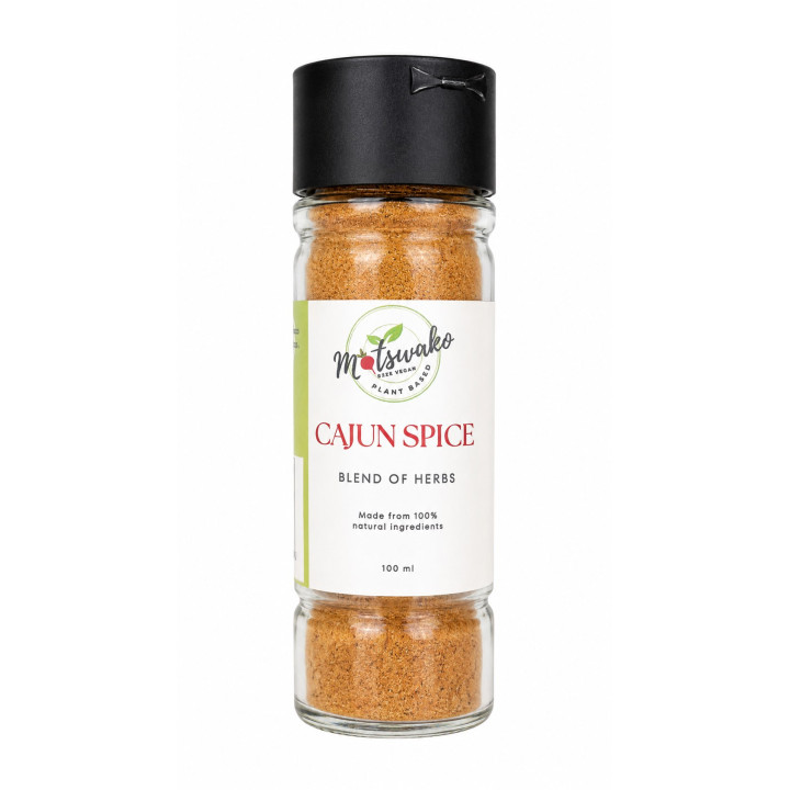 Motswako Ezee Vegan - Cajun Spice, 6 Pack, 6 x 100 ml