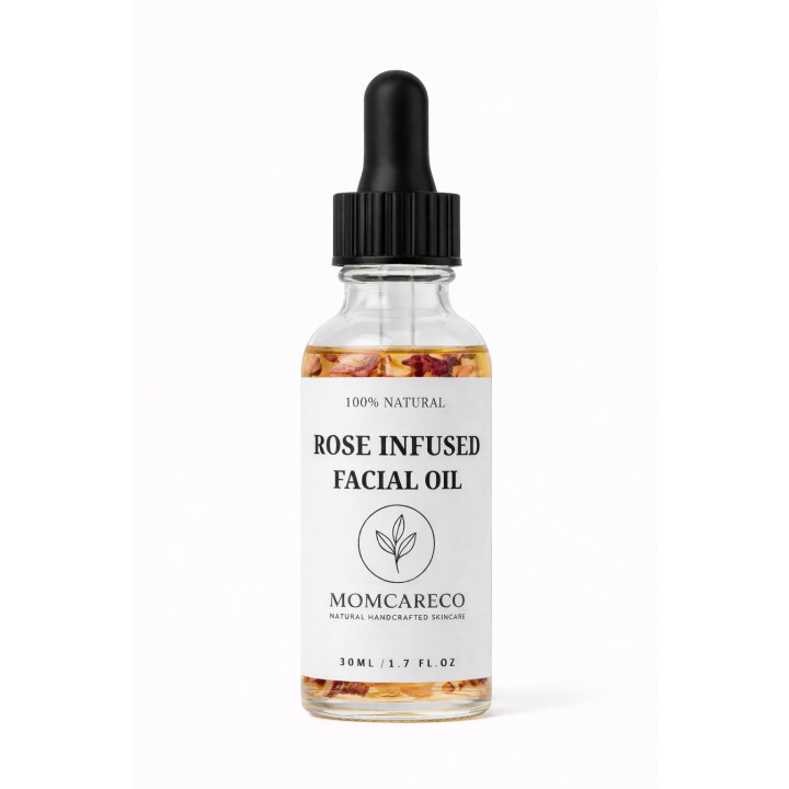 MomCareCo - Rose Infused Facial Oil 30 ml