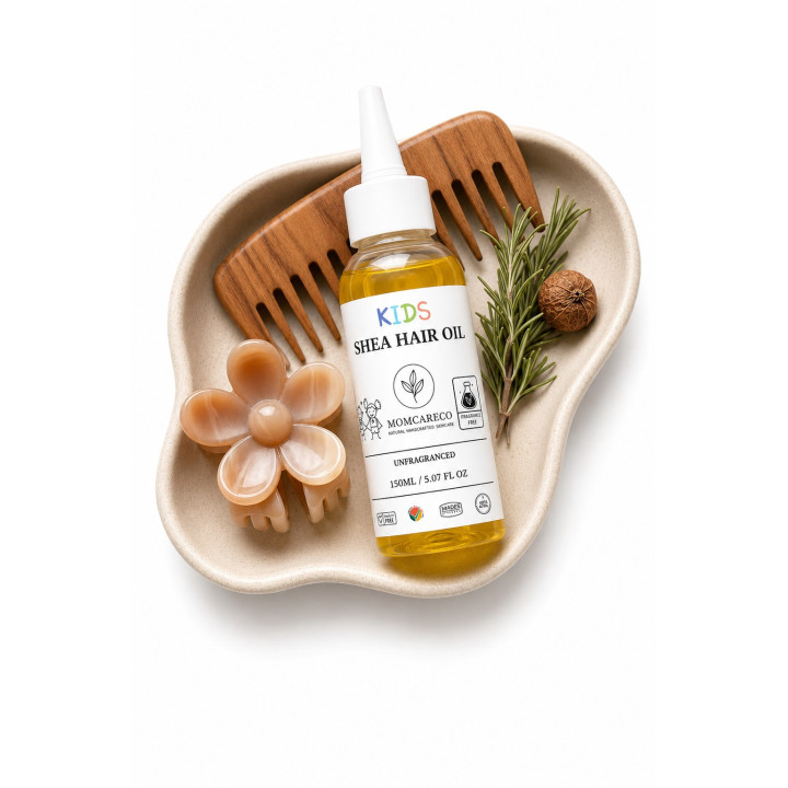 Momcareco Skincare - KIDS Shea Nut Hair Oil 150ml