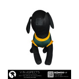 Dog T-shirt, South Africa Green & Gold | Proudly SA
