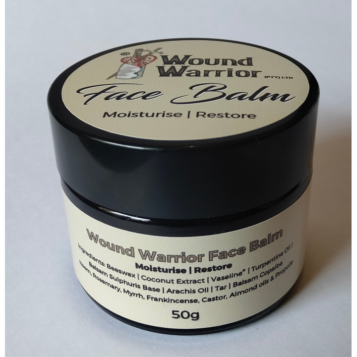 Wound Warrior Face Balm - Beeswax ointment with propolis