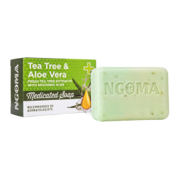 NGOMA Tea Tree & Aloe Vera Medicated Soap 110 g | Proudly SA
