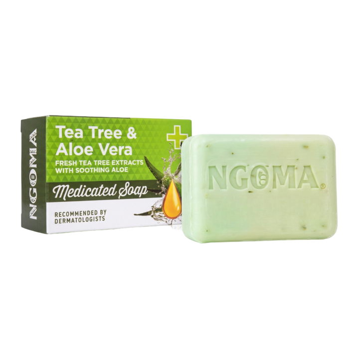 NGOMA Tea Tree & Aloe Vera Medicated Soap 110 g | Proudly SA