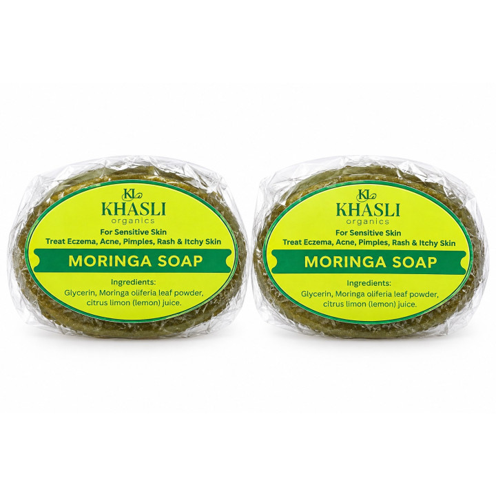Two Moringa Soaps