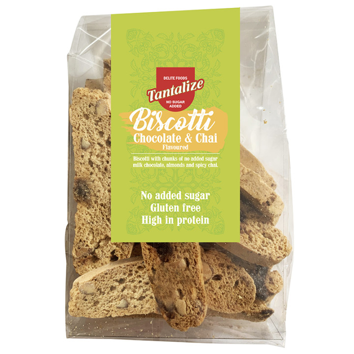 Delite Biscotti Chocolate & Chai 100 g | Proudly SA