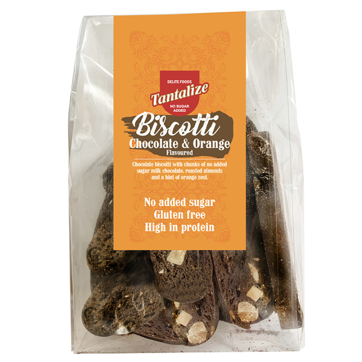 Delite Biscotti Chocolate & Orange 100 g | Proudly SA
