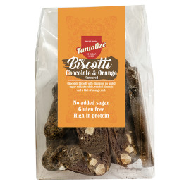 Delite Biscotti Chocolate & Orange, Trade Pack (6 x 100 g) | Proudly SA