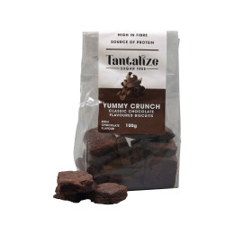Yummy Crunch Biscuits Chocolate, Trade Pack (6 x 100 g) | Proudly SA