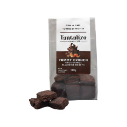 Yummy Crunch Biscuits Chocolate & Orange, Trade Pack (6 x 100 g) | Proudly SA