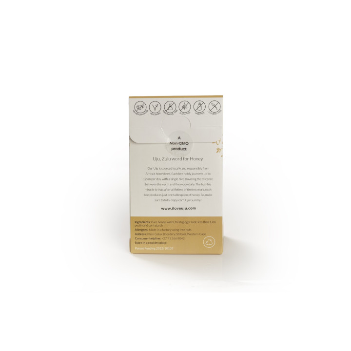 Uju Honey Gummies - Ginger (3 pack)