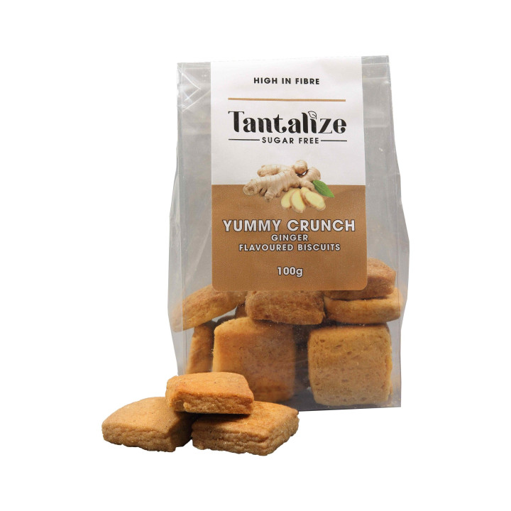 Yummy Crunch Biscuits Ginger 100 g | Proudly SA