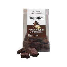 Yummy Crunch Biscuits Choc Ginger 100 g | Proudly SA