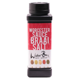 Walker Bay Worcester Sauce Braai Salt, 6 x 350 g | Proudly SA
