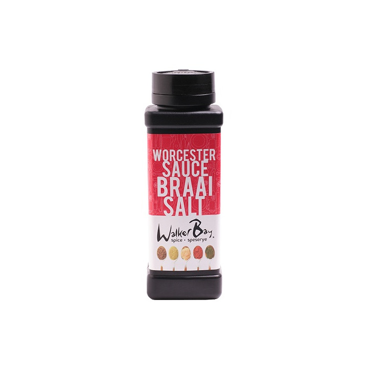 Walker Bay Worcester Sauce Braai Salt, 6 x 350 g | Proudly SA