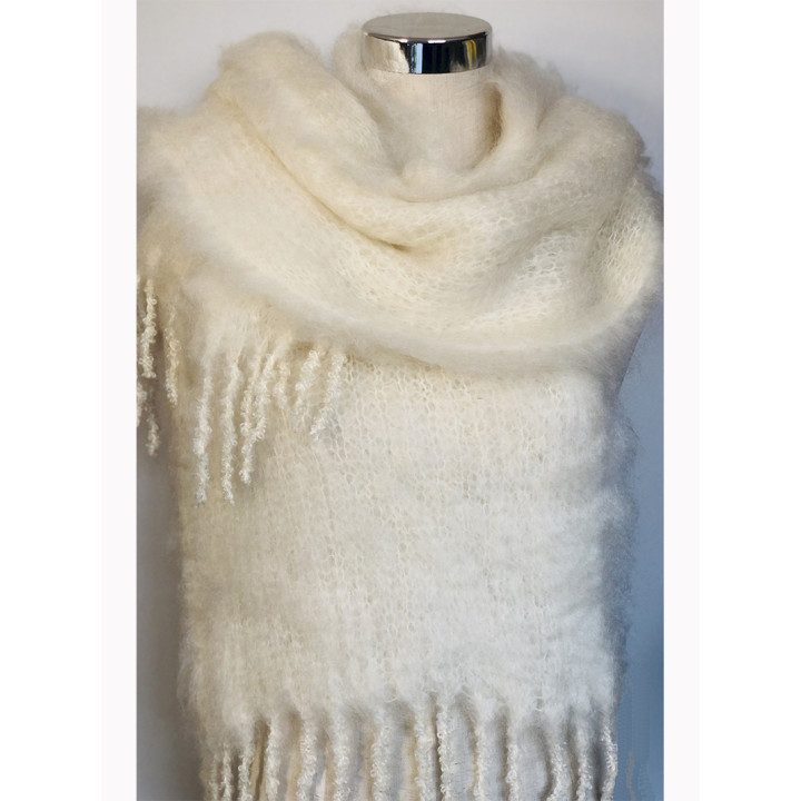 Fashion Scarf - Ecru
