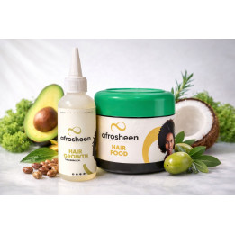 Hair food and Hair Growth Oil combo