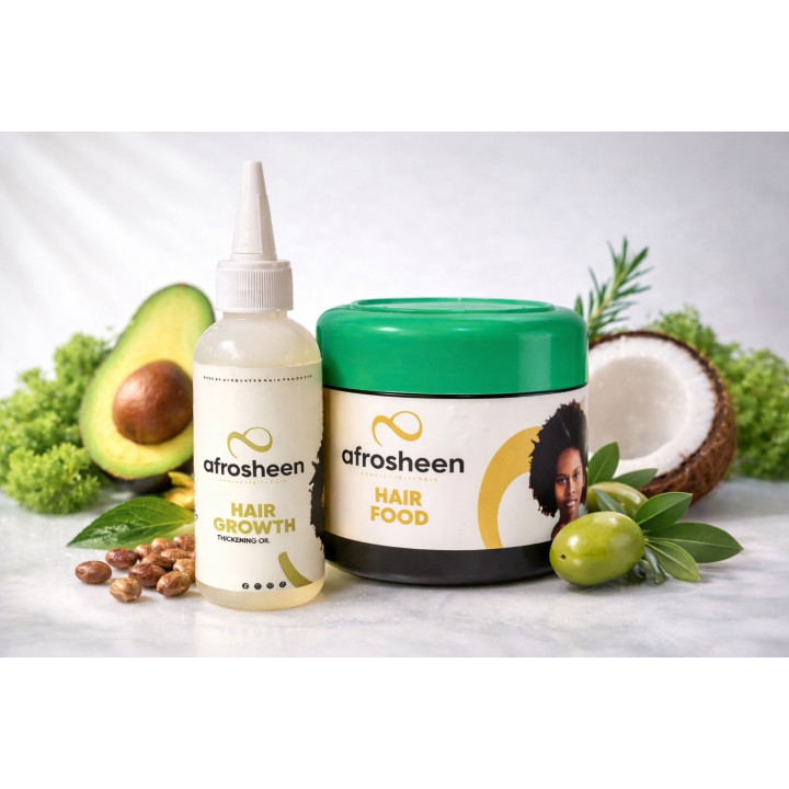 Hair food and Hair Growth Oil combo
