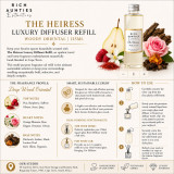 Rich Aunties Esthetics - The Heiress Reed  Diffuser Refill Wood Oriental 125ml