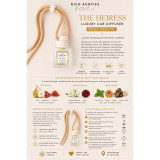 Rich Aunties Esthetics - The Heiress Car Diffuser Wood Oriental 10ml