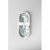 Rich Aunties Esthetics - Trinket Tray Green Marble Gold Leaf Medium