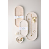 Rich Aunties Esthetics - Trinket Tray Oatmeal Medium - Creamy Beige