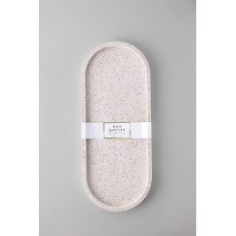 Rich Aunties Esthetics - Trinket Tray Oatmeal Large- Creamy Beige