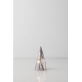 Rich Aunties Esthetics - Cone Ring Holder Grey Marble Gold Leaf
