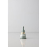 Rich Aunties Esthetics - Cone Ring Holder Green Marble Gold Leaf