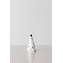 Rich Aunties Esthetics - Cone Ring Holder White and Black Speckled