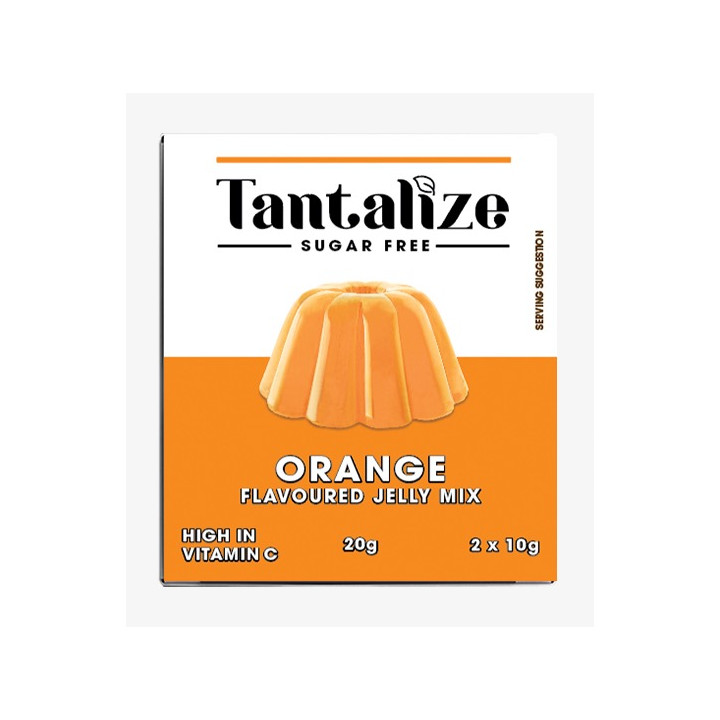 Delite Foods - Tantalize Sugar-Free Jelly Orange, 20 g (2 x