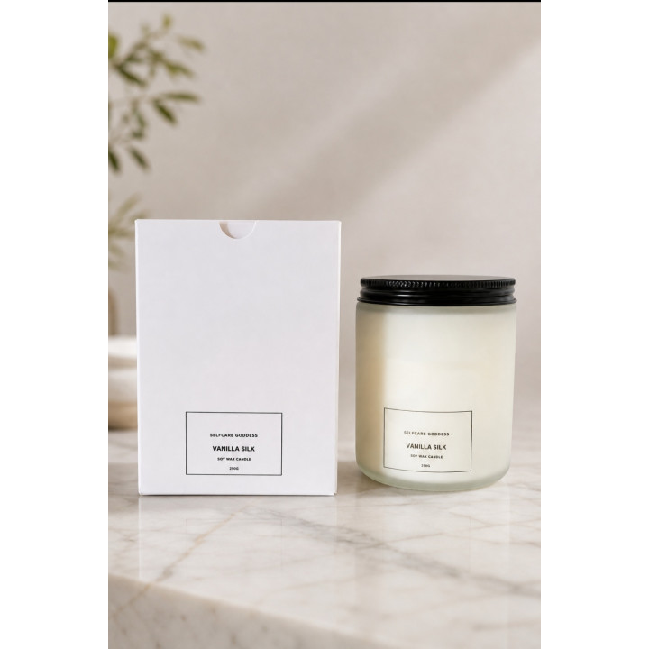 Vanilla Silk Soy Wax Candle
