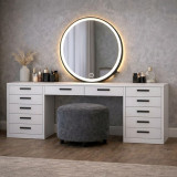 Ntane - Angela Dressing Table Combo, White